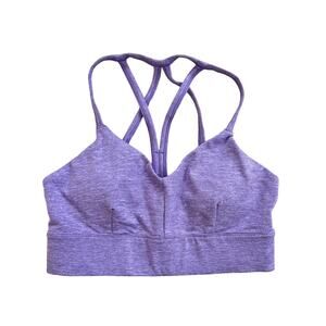 JoyLab Women’s Medium Lilac Purple Criss Cross Sports Bra